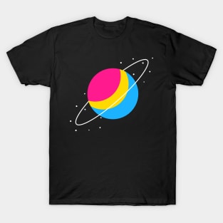 Pansexual Pride Planet T-Shirt